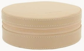 Leren/fluwelen sieradendoos Cordoba met spiegel