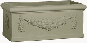 Outdoor plantenpot Rettangolo Festonato, H 30 cm