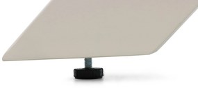Dining Tuintafel  180 x 100 cm Aluminium/teak Taupe Cardiff