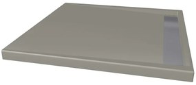 Xenz Easy-Tray douchebak 90x80x5cm cement