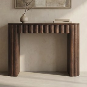 Sidetable Met Ribbels - 103 X 42cm.