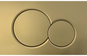 Geberit Sigma 01 drukplaat / bedieningspaneel goud