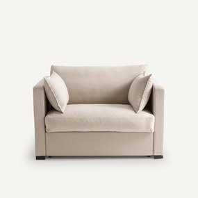 2-zitsbank, omvormbaar, in gekreukt linnen, Neo Kinkajou