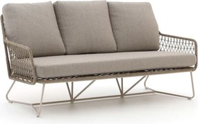 Loungebank Tuin Intenso   | Aluminium | 3 personen | Tuinbank Beige | 189.5cm | Incl. kussens | Kees Smit Tuinmeubelen