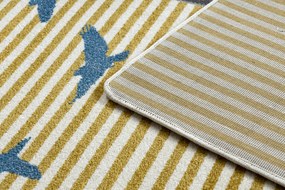 Tapijt PETIT SAIL Boot , ZEILBOOT goud