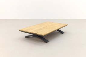 Suns Stockholm loungeset - Antraciet/teak - Light anthracite