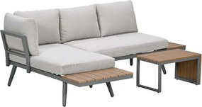 Garden Impressions Tibo loungeset 3-delig - stone green