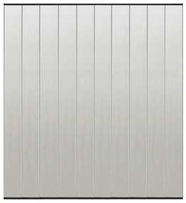 vidaXL Vliegengordijn 10-delig 240x240 cm mesh zwart