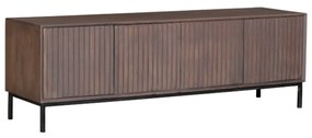 Starfurn Madison Walnoot Tv-meubel Met Walnoot Kleur 165 Cm - 165x45x55cm.