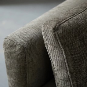 Fauteuil Grijsbruine Stof