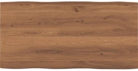 Goossens Eettafel Blade, Boomstamblad 200 x 100 cm 5 cm dik