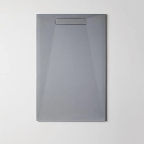Resigres Plus Zero douchebak 160x100cm grijs mat composiet