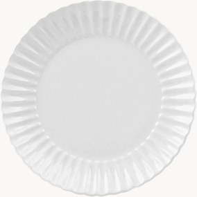 Dinerborden Lotus met reliëfpatroon, 6-delig