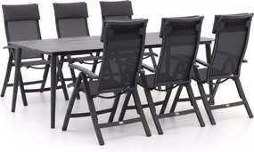 Diningset Bellagio  | 6 personen | Tuinset aluminium | 7-delig | Kees Smit Tuinmeubelen