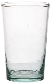 Glas, recht, gerecycled glas, handgeblazen, 280 ml
