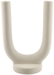 HEMA Kandelaar 22.5cm U-vorm Wit (wit)