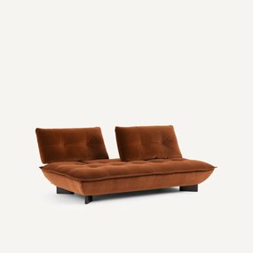 Modulaire bank in fluweel, KAORI