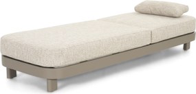 Santika Cayora Ligbed Aluminium Zand/Beige