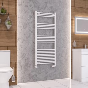 Eastbrook Wendover handdoekradiator 60x140cm 740W wit glans