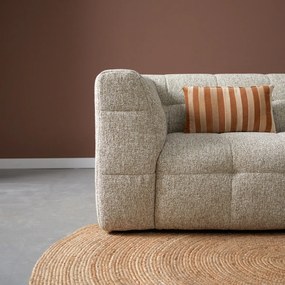 Hoekbank Beige Gemeleerd Rechts