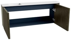 Mondiaz Joya 110cm toiletmeubel ronding rechts shadow met wastafel faye links 1 kraangat talc