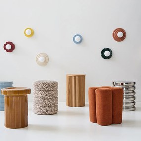 Bijzettafel of nachtkastje in keramiek Tulli