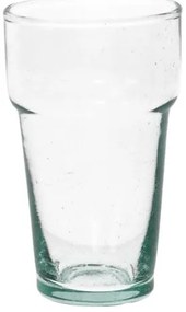Stapelbaar glas, gerecycled glas, handgeblazen, 300 ml