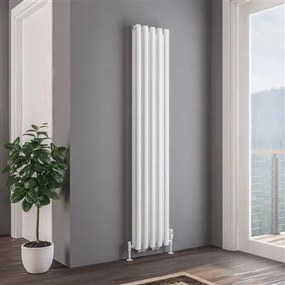 Eastbrook Tunstall dubbele radiator 35x180cm 1190W wit mat