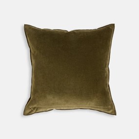 Kussenhoes 45 x 45 cm, fluweel met inkepingen, MILO
