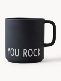 Design koffiemok Favourite YOU ROCK met opschrift