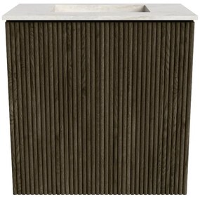Mondiaz Joya DLux 40cm toiletmeubel shadow met wastafel faye midden zonder kraangat ostra