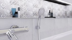 Schutte Napoli handdoucheset 3 standen chroom