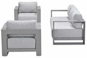 Garden Impressions Malakka loungeset 3 - delig taupe/valley sand
