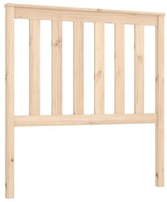 vidaXL Hoofdbord 96x6x101 cm massief grenenhout