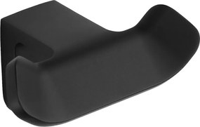 Mexen Lea dubbele handdoekhaak, zwart - 7026035-70