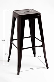 Set 4 hoge Torix krukken