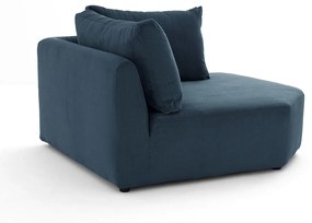 Moduleerbare hoekbank ribfluweel, Monica