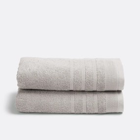 Set van 2 handdoeken in badstof 600 g/m2, Zavara