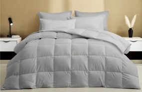 Zelesta Wonderbed Katoen Morning Grey - Dekbed zonder overtrek 4 seizoenen – Bij Swiss Sense