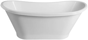 Polysan Oxford vrijstaand bad wit 160x65cm