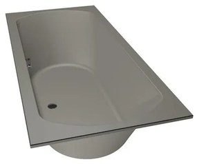 Xenz Lagoon Duobad - 190x90x53 - afvoer Midden - acryl - cement 6929-06