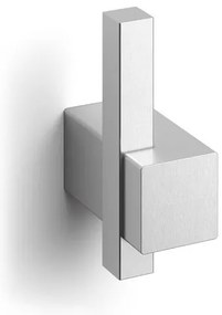 Zack Carvo Handdoekhaak - 7x5cm - enkel - geborsteld RVS 40483