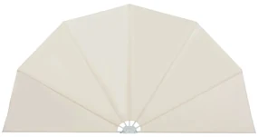 vidaXL Terrasscherm inklapbaar 200 cm crème