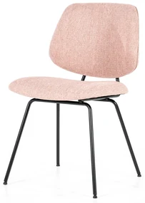 Eleonora Lynn Moderne Eetkamerstoel Roze