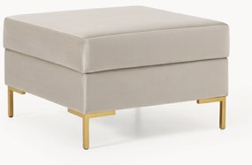 Voetenbank Luna van fluweel