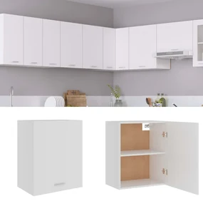 vidaXL Hangkast 50x31x60 cm bewerkt hout wit