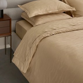 Dekbedovertrek van gewassen katoensatijn, GIACOMO