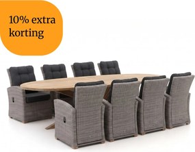 + 10% kassakorting | Diningset Intenso | 8 personen | Tuinset teakhout | 9-delig | Kees Smit Tuinmeubelen