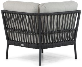 Hoek loungeset 5 personen Aluminium/rope Grijs  Coco Puerto/Montana