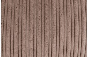 Goossens Bank Ravenia bruin, stof, 2-zits, stijlvol landelijk met ligelement rechts